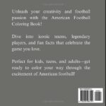 American Football Coloring Book