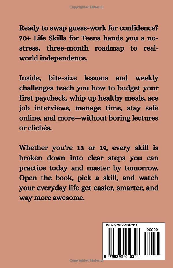 70+ Life Skills for Teens