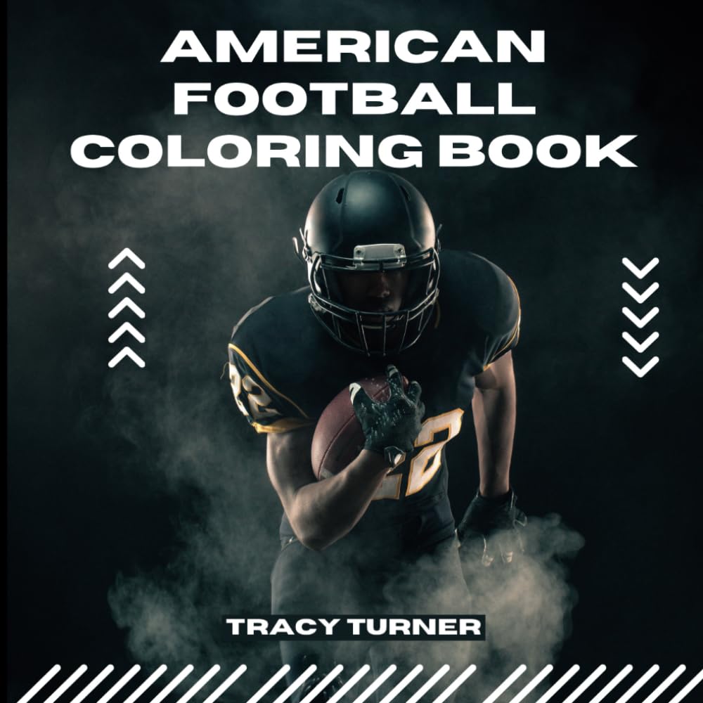 American Football Coloring Book